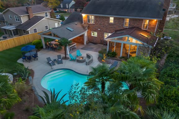 The Raleigh Resort House w/ pool+hot tub+ game room